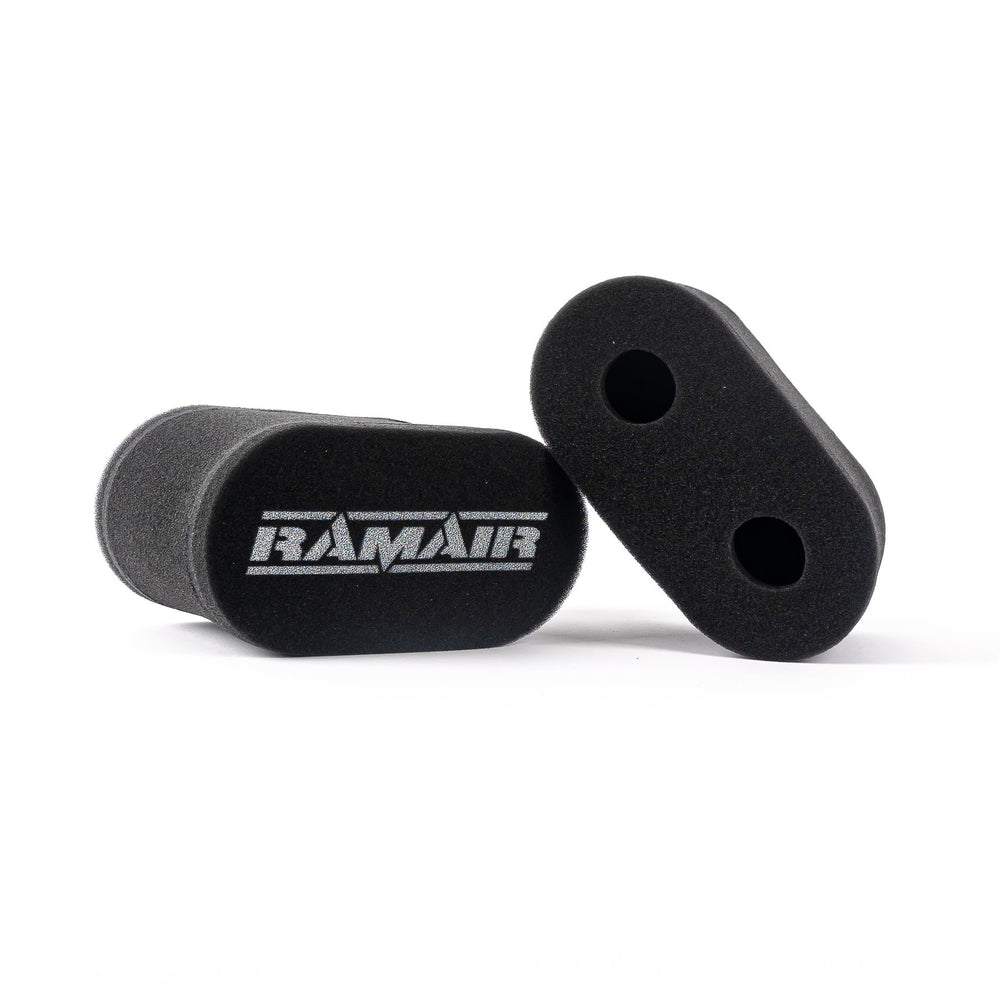 MS-017 - 2x Twin Inlet Motorcycle Carb Sock Air Filter