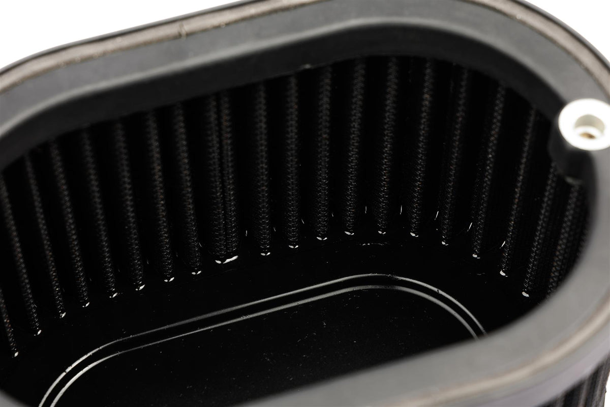 Pleated Carburettor Intake Air Filter Baseplate to fit Weber 32/34 DFT 100mm
