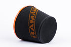 Ramair Large Foam Filter Aluminium Base 80mm (3.1inch) OD Orange