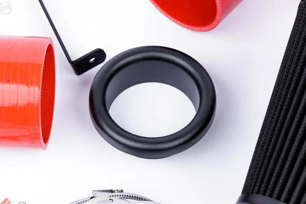 Performance Pleated Induction Kit for VW MK5 Golf R32 3.2 V6 - Red Hoses