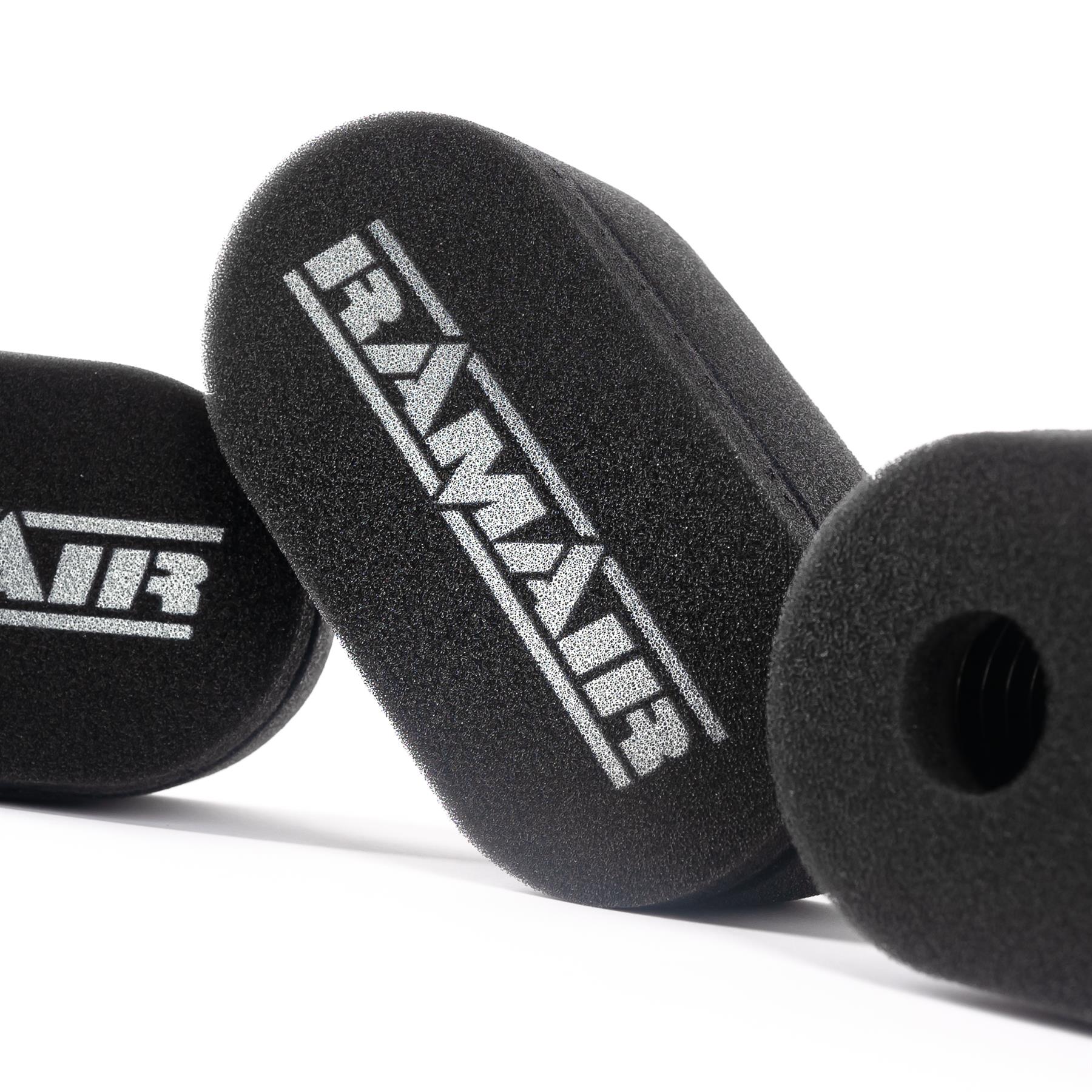 Carb Sock Foam Air Filters Caged 3x 84mm - Medium